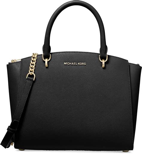 michael kors ellis black|MICHAEL Michael Kors Ellis Satchel .